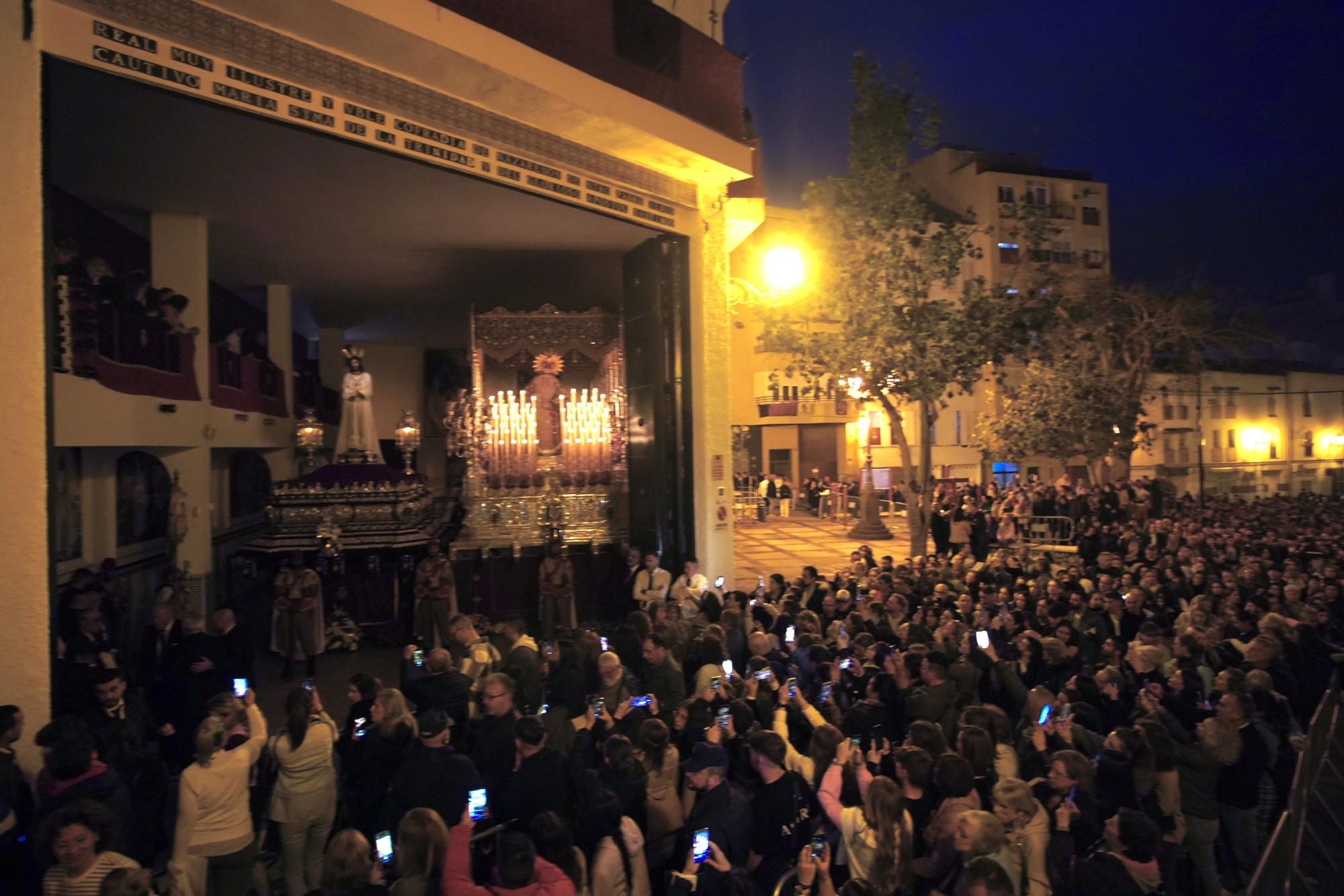 Jesús Cautivo y María Santísima de la Trinidad Coronada ha suspendido su salida procesional este Lunes Santo
