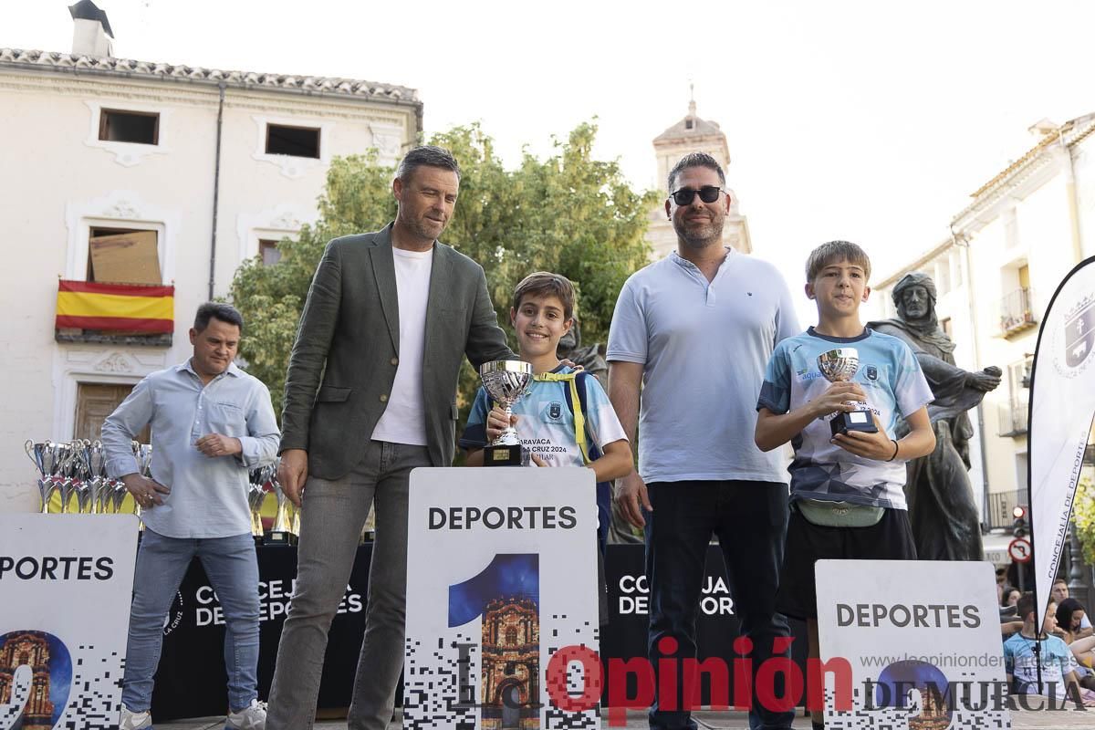 Clausura de las Escuelas Municipales Deportivas de Caravaca