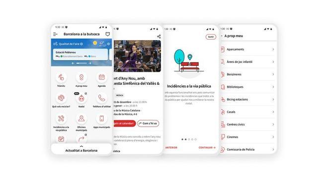 El Ayuntamiento renueva la aplicación 'Barcelona a la butxaca' con mejor comunicación de incidencias
