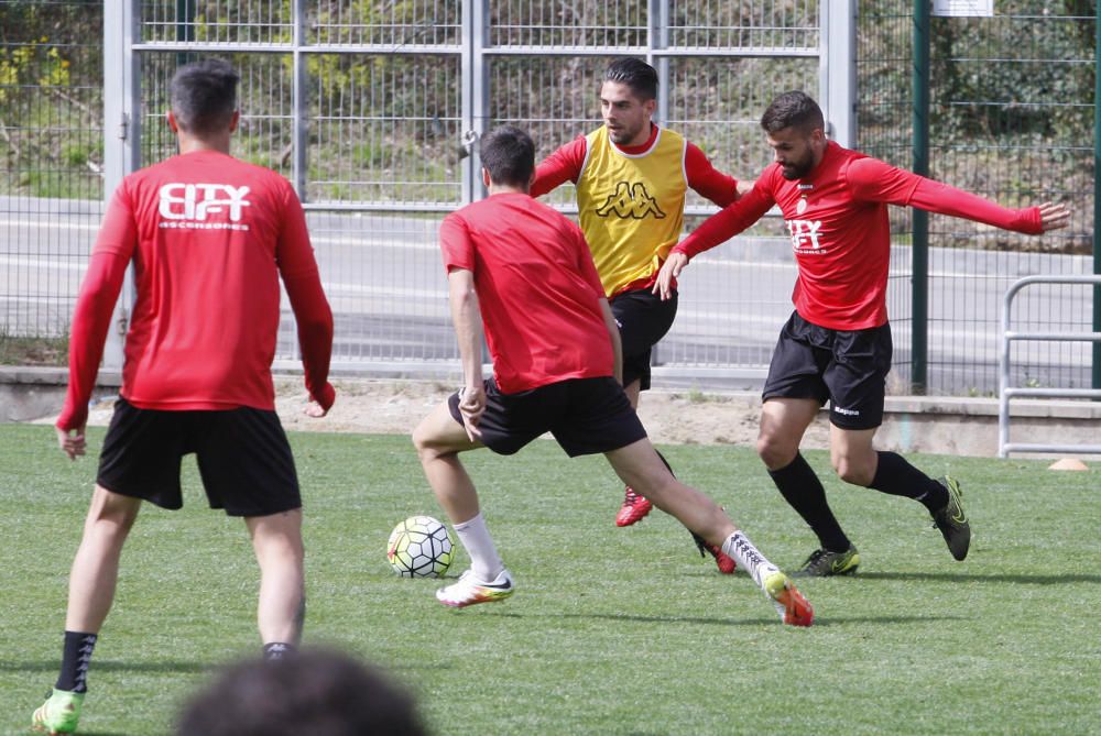 Entrenament del Girona FC (6/4/16)