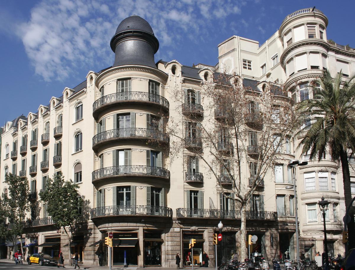 Avenida Diagonal en Barcelona.