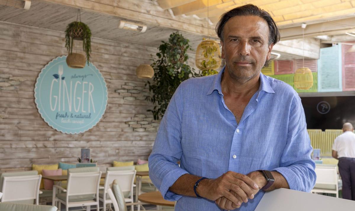 Juanmi Ferrer ist Verbandssprecher der Gastronomen und hat die Qualitätsinitiative Palma Beach mit ins Leben gerufen.  | FOTO: GUILLEM BOSCH