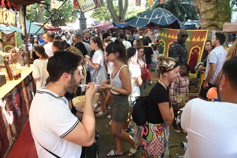 Último día de la Feria Medieval de A Coruña