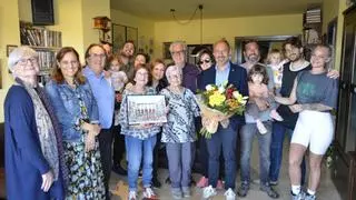 Manresa homenatja Pilar Huguet Viñals pel seu centenari