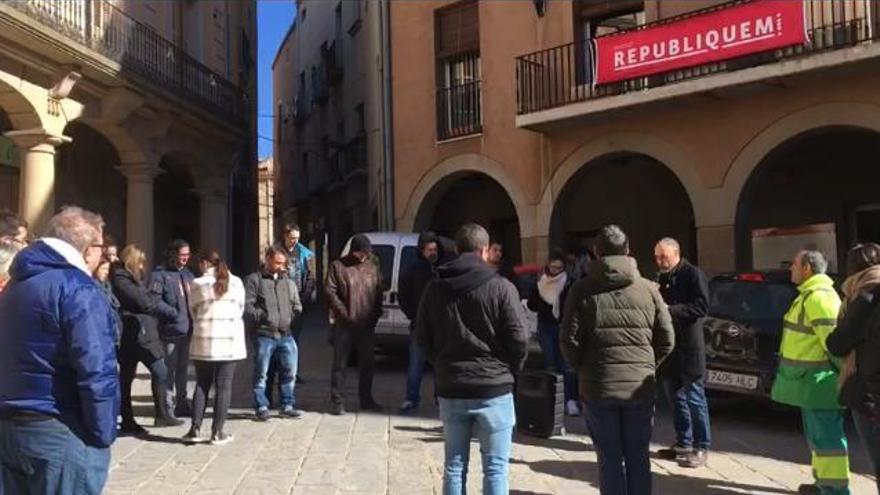 Concentració a Calaf aquest dimarts