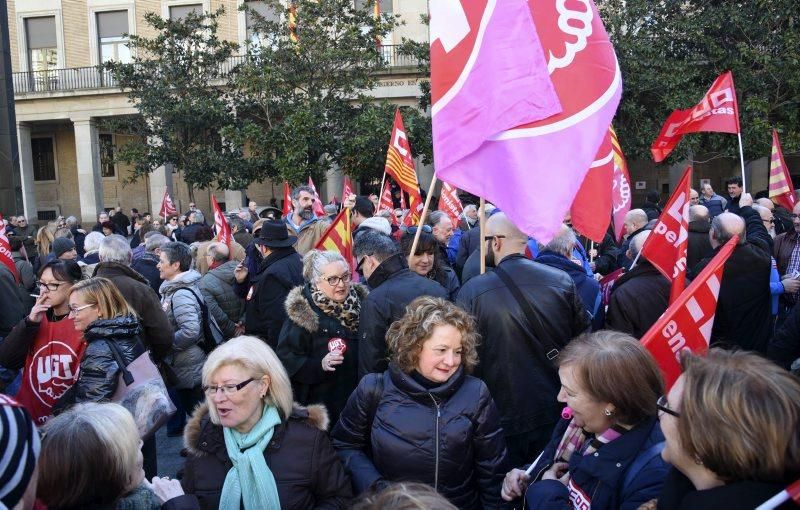 Concentración de pensionistas