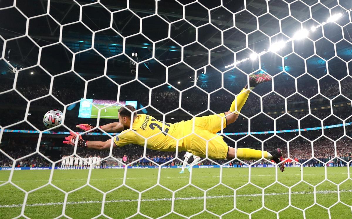 Así fue la tanda de penaltis en la que Italia conquistó la Eurocopa