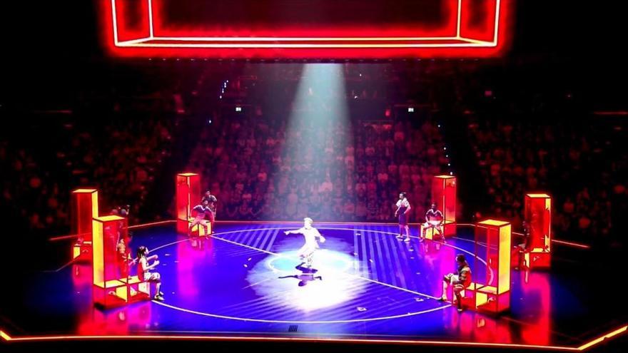 L'espectacle «Messi10 by Cirque du Soleil»