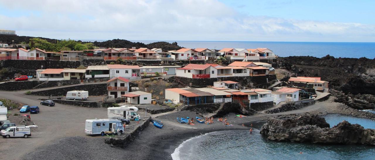Núcleo costero de Puntalarga, en Fuencaliente (La Palma).
