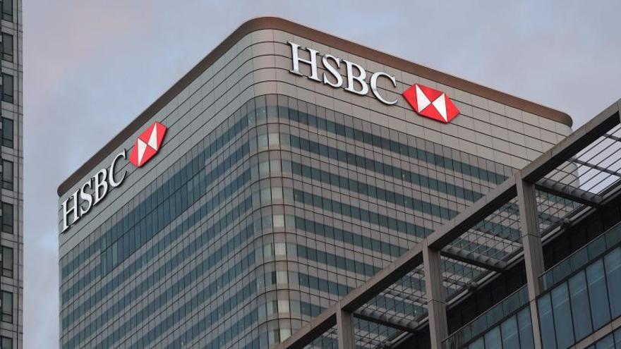 Sede del banco HSBC en Londres.