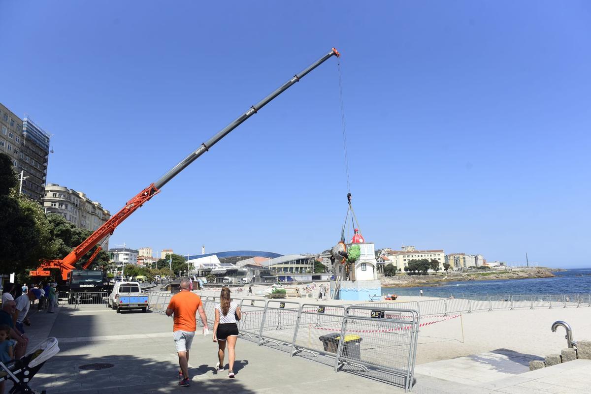 San Juan en A Coruña: los coruñeses ultiman preparativos con la reserva de parcelas en las playas