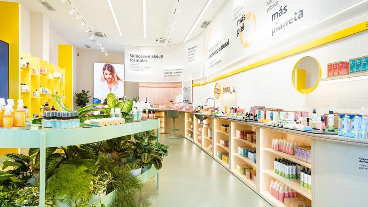 Tienda de Freshly Cosmetics en Valencia.