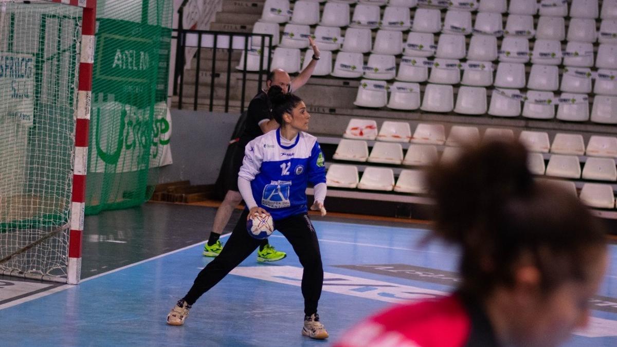 Sol Ceballos, durante un encuentro.