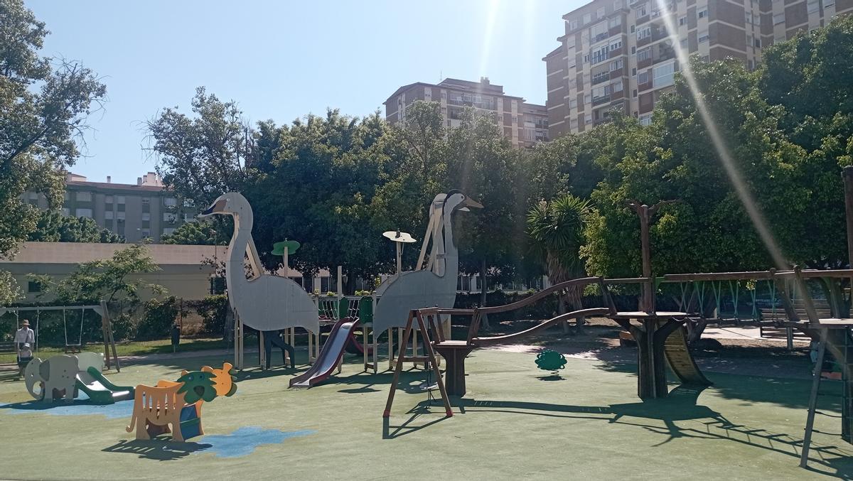 La atracción infantil de los patos o gansos.