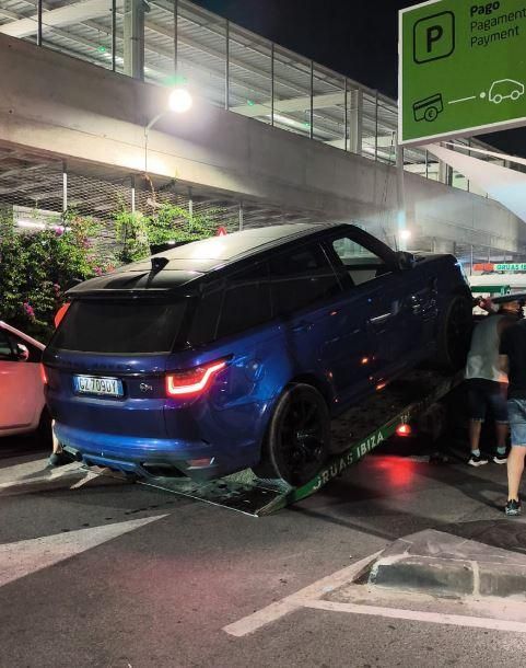 Los coches inmovilizados por transporte ilegal en el aeropuerto de Ibiza