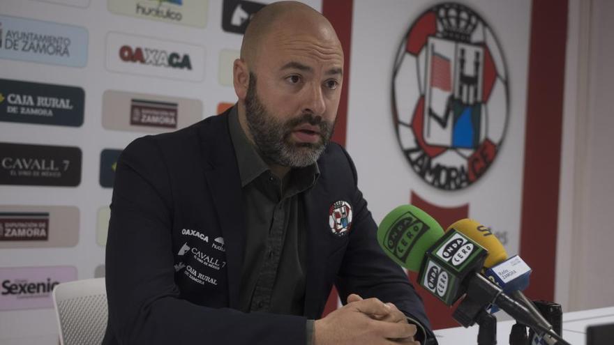 David Movilla, entrenador del Zamora CF