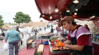 Ibiza Medieval reabre por completo tras la lluvia y el viento