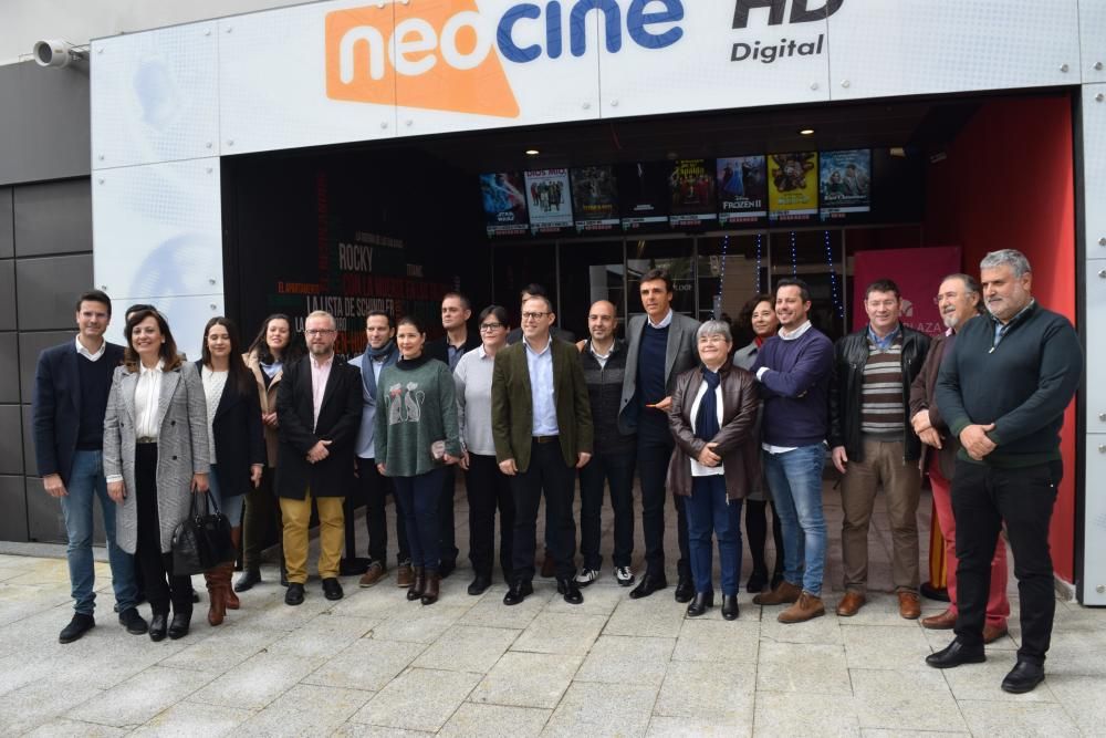 Inauguración de las siete salas de cine en Molina