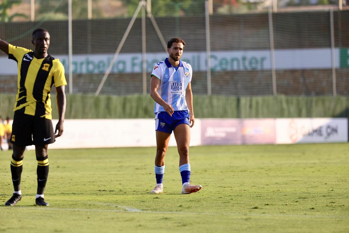Foto del partido entre el Málaga CF 2-2 Al Ittihad