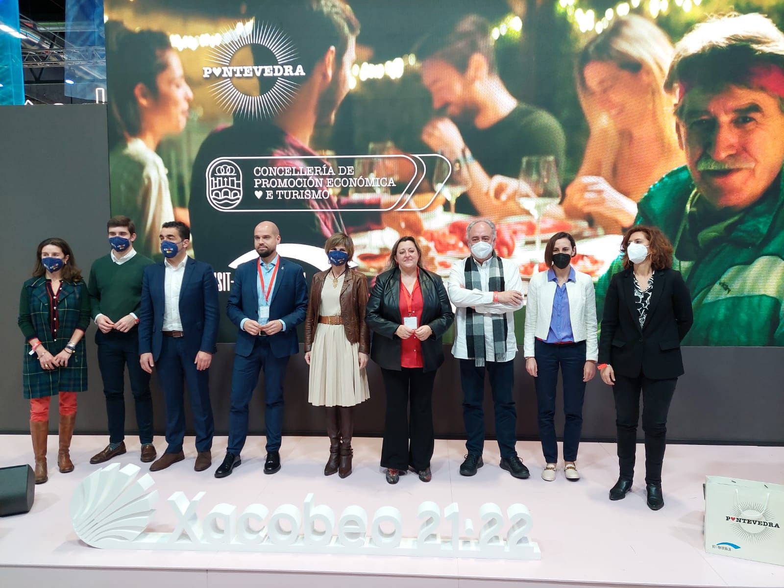 Pontevedra triunfa en Fitur con la campaña ‘Non todo vai ser sufrir!’