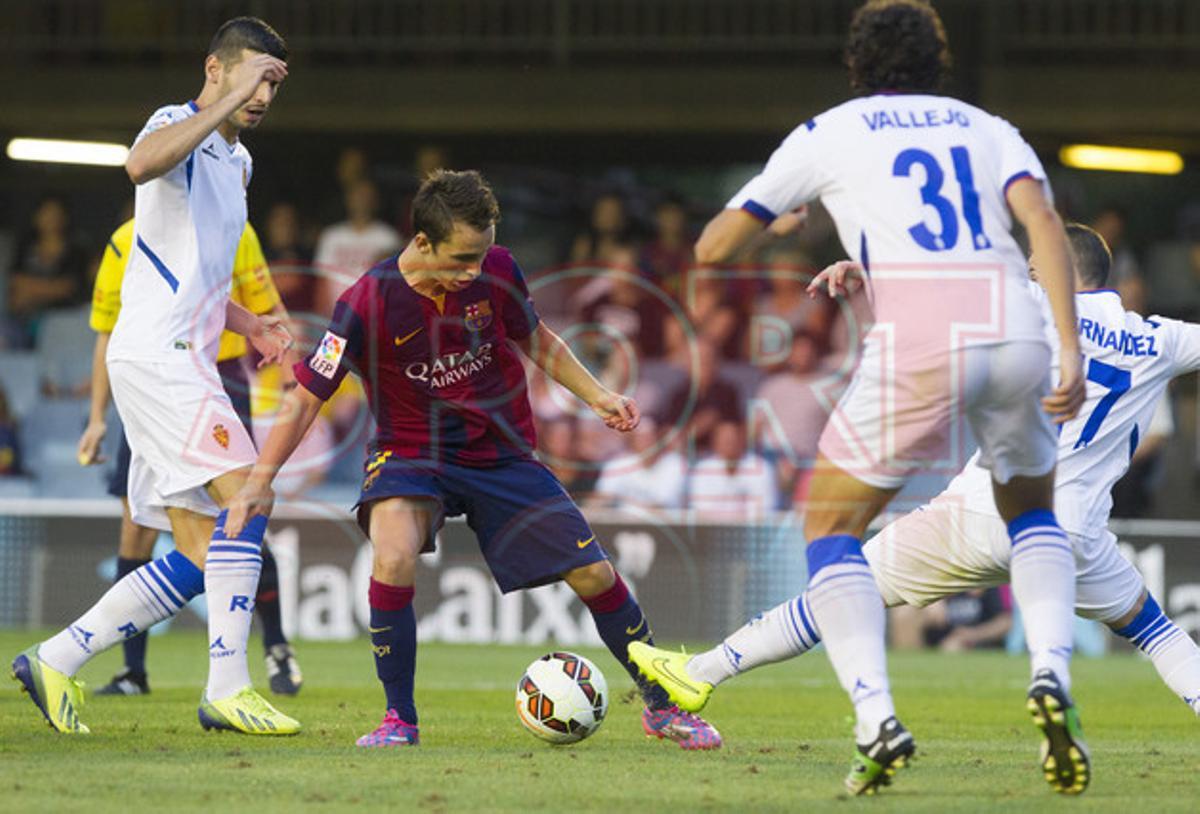BARÇA B 4- REAL ZARAGOZA 1 BARÇA B 4- REAL ZARAGOZA 1