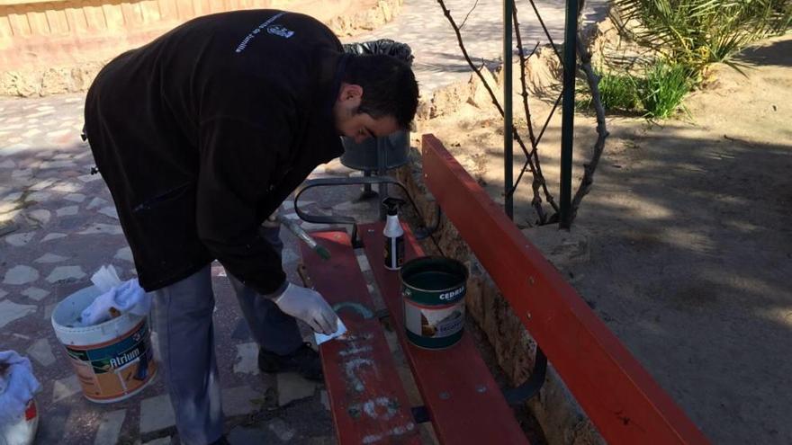 Cruzada contra grafitis en Jumilla