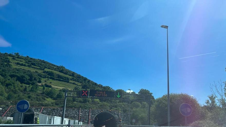 EN IMÁGENES: Obras túneles de Fabares en la autovía A-64
