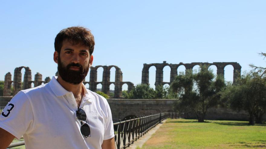 Marc Bouzas es pren la direcció de la Càtedra d’Arqueologia amb entusiasme. | ARXIU BOUZAS