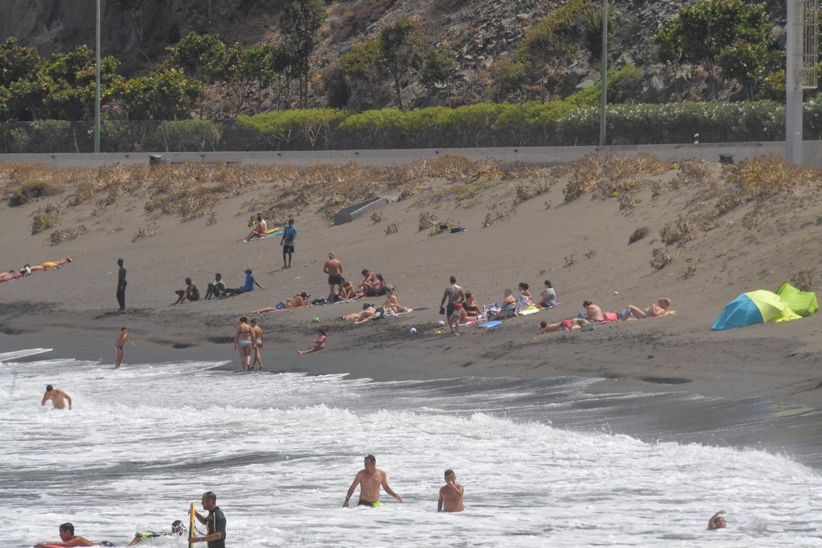 Domingo en playas de la capital grancanaria