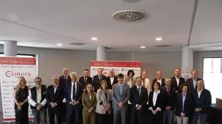 Félix Baragaño renueva como presidente de la Cámara de Comercio de Gijón urgiendo la "modernización" del recinto ferial