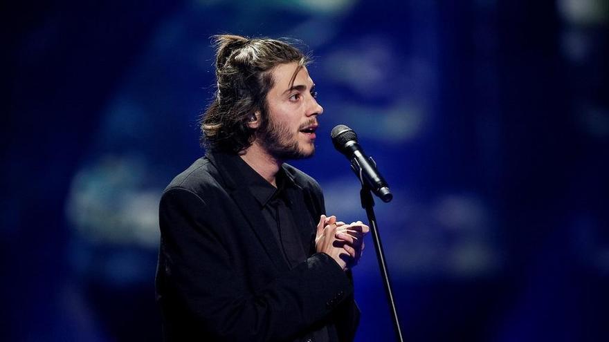 Salvador Sobral, en Eurovisión.