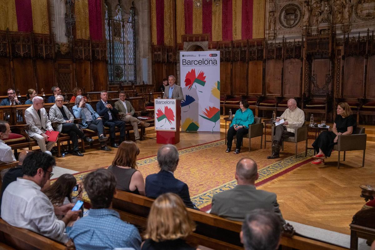 Presentación del programa de Barcelona Ciutat Convidada en el Feria Internacional del Libro de Guadalajara