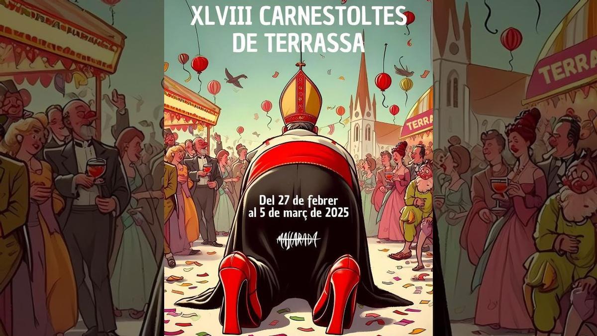 Cartel del Carnaval de Terrassa 2025