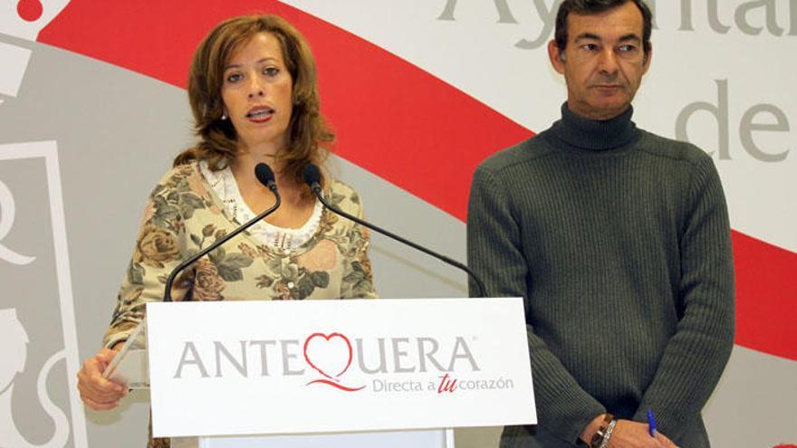 Gómez y Portillo, en rueda de prensa.