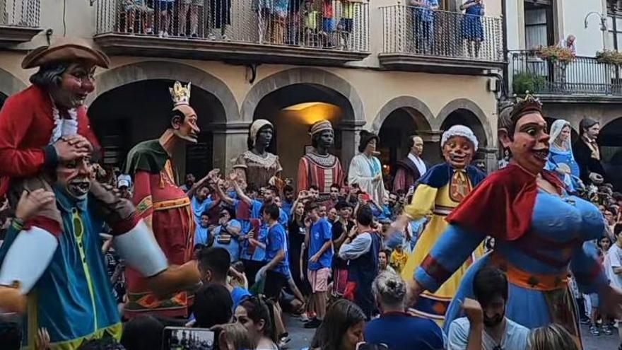 La Trobada de Gegants atrau onze colles convidades a Solsona