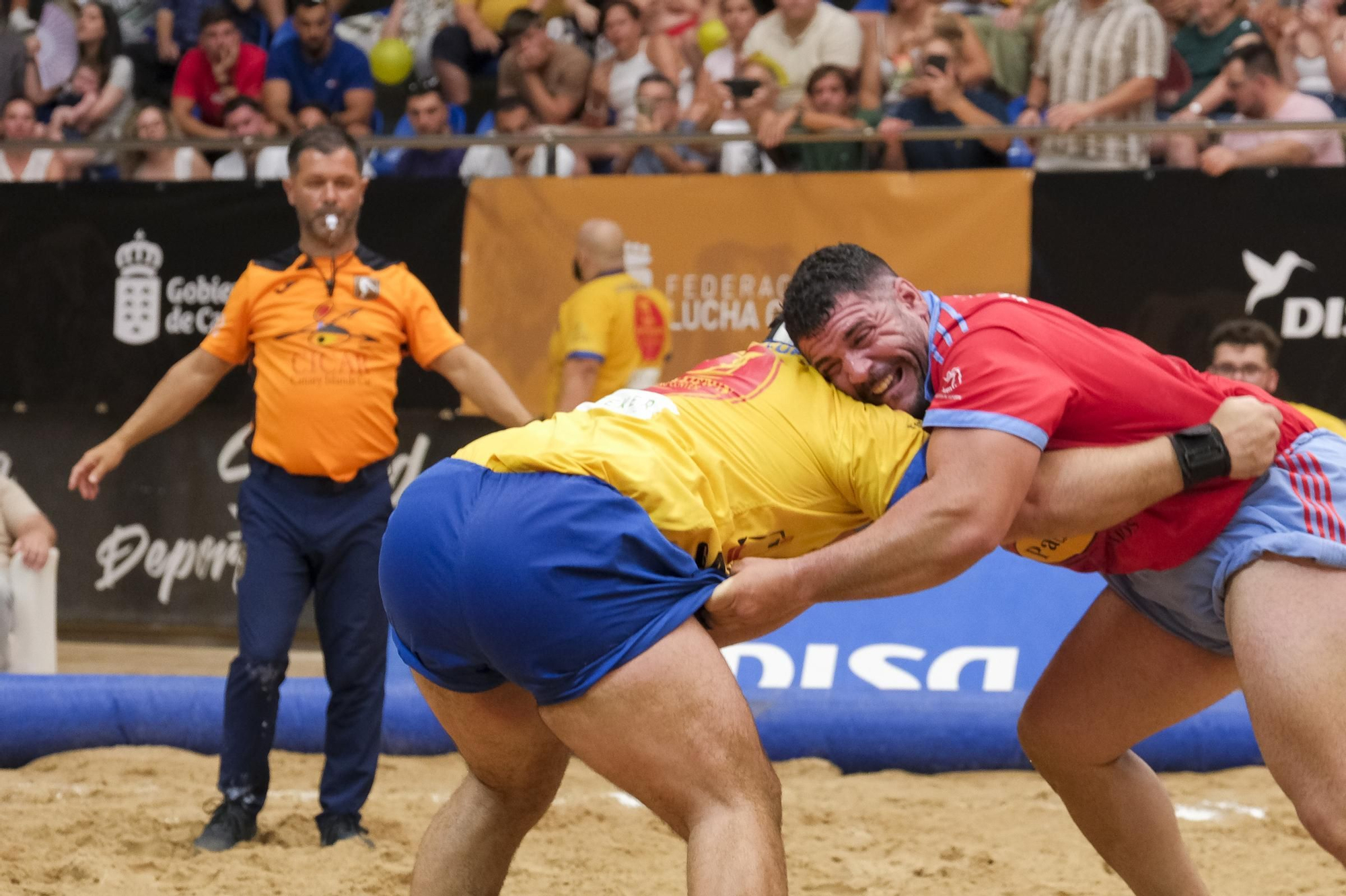 Final del torneo DISA Gobierno de Canarias de Lucha