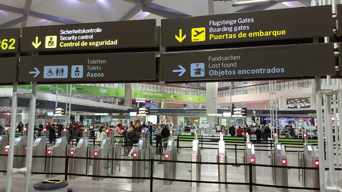 Una imagen del aeropuerto de Málaga.