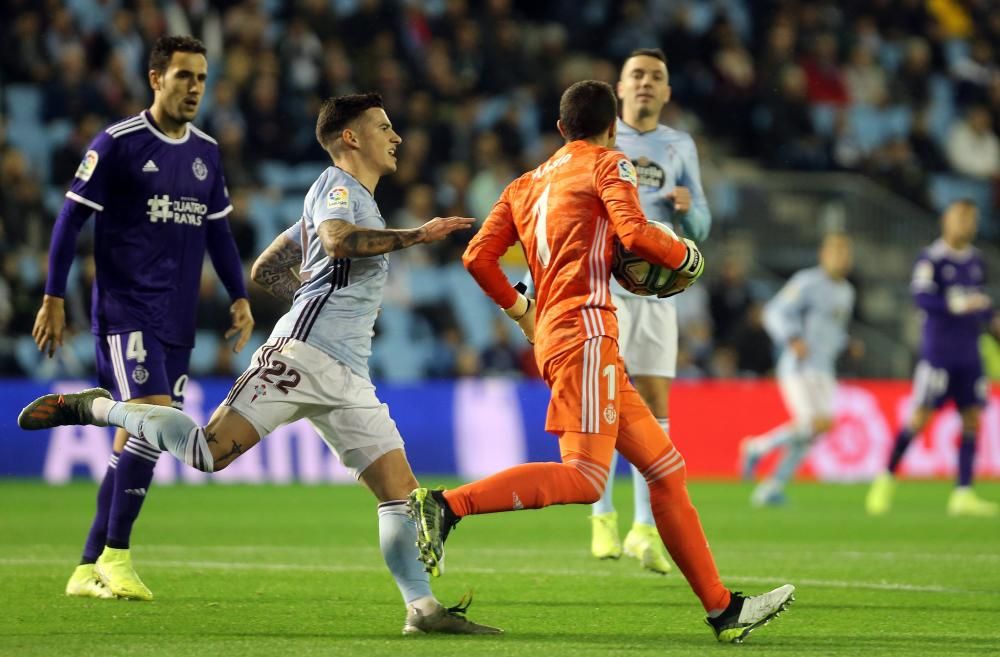 Las imágenes del Celta - Valladolid