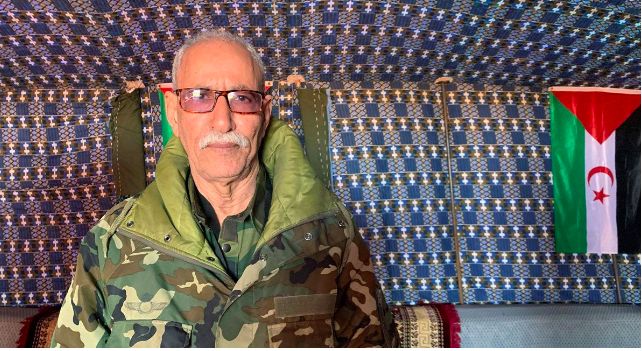 El líder del Frente Polisario, Brahim Gali