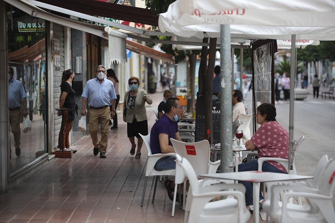 La Viñuela: paseos  y compras en la nueva peatonalización