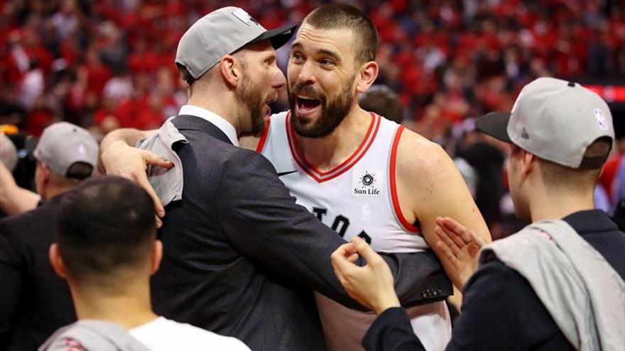 Los Raptors de Gasol se jugarán el título contra los Warriors