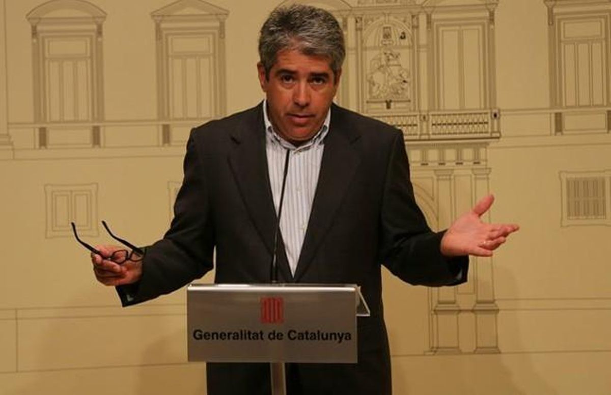 El conseller de la Presidència de la Generalitat, Francesc Homs, en roda de premsa. PDA / ELISENDA PONS El conseller de la Presidència de la Generalitat, Francesc Homs, en roda de premsa. PDA / ELISENDA PONS
