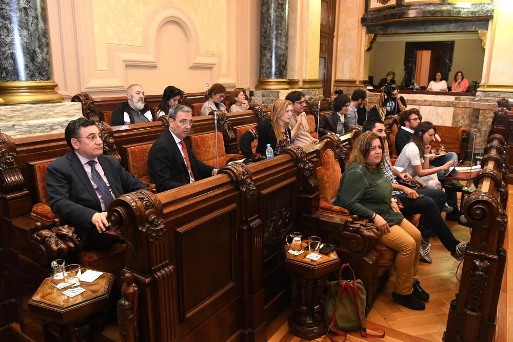 El pleno de A Coruña aprueba los presupuestos 2017
