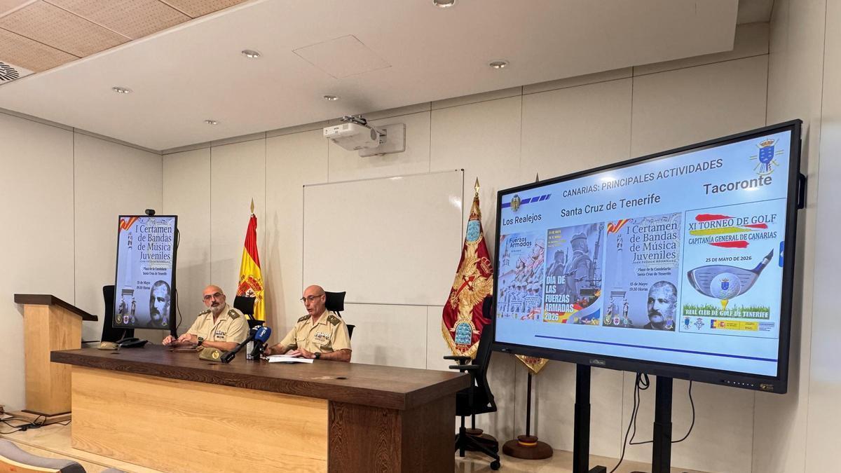 Los Realejos y Santa Cruz de Tenerife, escenarios del Día de las Fuerzas Armadas en Tenerife