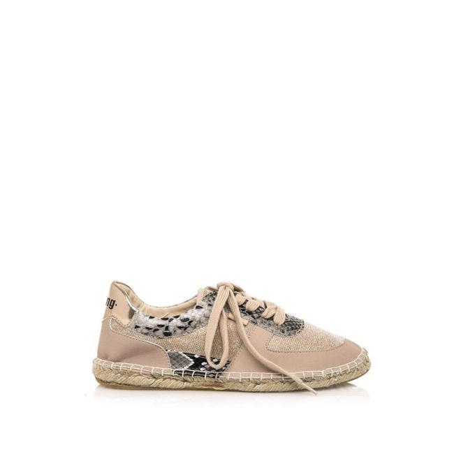 Deportivas con esparto: en tonos pastel