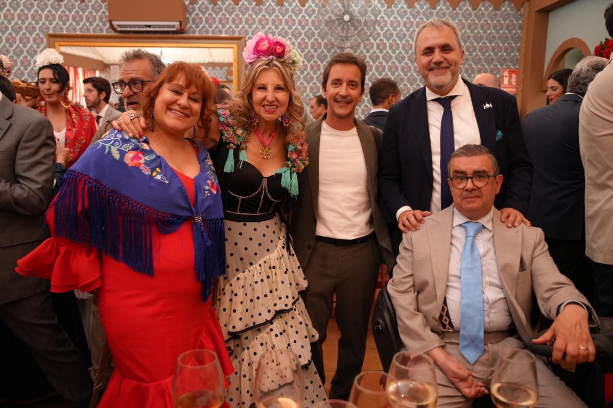 Martes de Feria en la caseta de la Fundación Cajasol