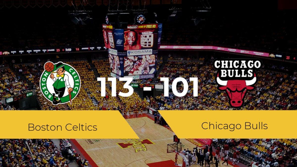 Boston Celtics se queda con la victoria frente a Chicago Bulls por 113-101