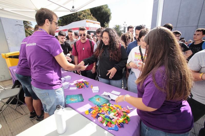 Feria informativa para alumnos de la ULL