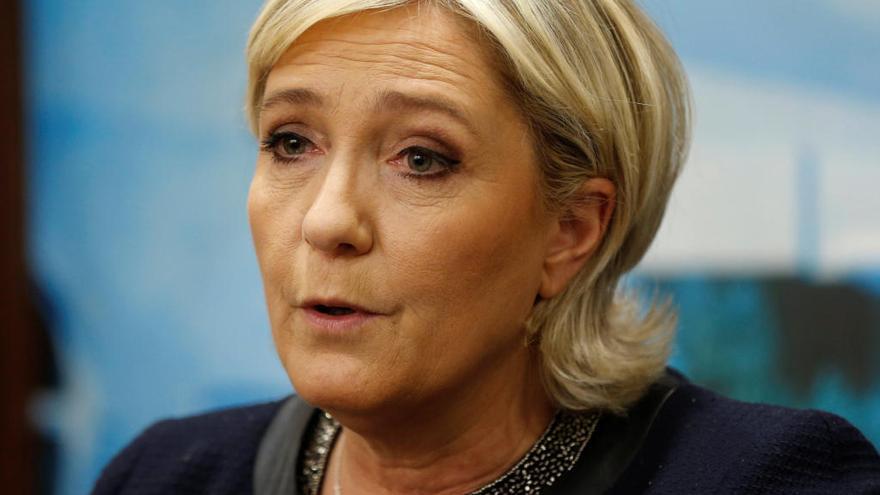 Marine Le Pen, líder del Frente Nacional.