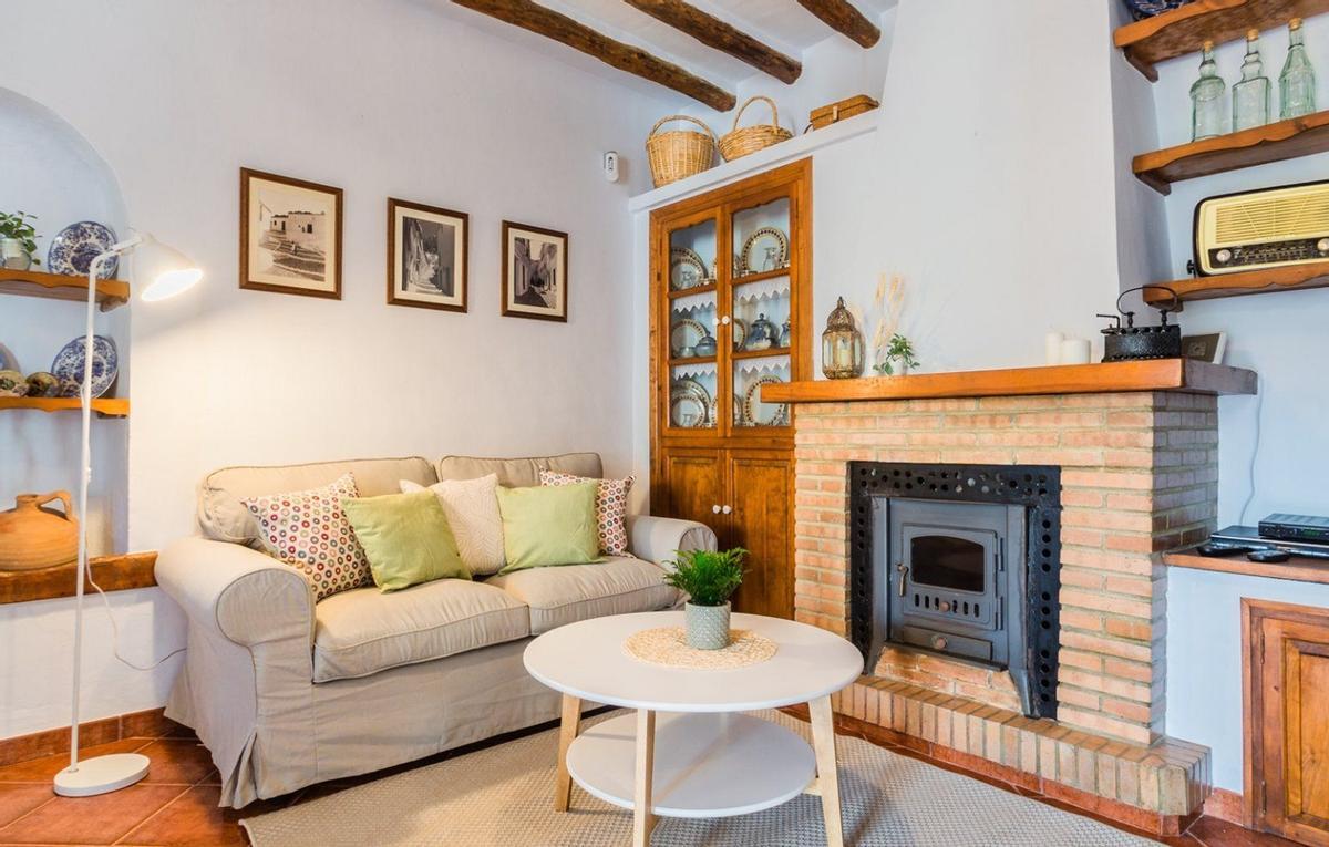 Imagen de una casa rural en Frigiliana, en una imagen de la plataforma Ruralidays.